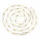 Brass Paperclip Chains CHC-T012-09LG-2