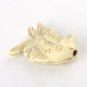 Fish Plating Acrylic Beads PACR-Q102-108A-3