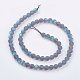 Synthetic Moonstone Beads Strands G-F430-02-6mm-2