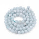 Chapelets de perles en aigue-marine naturelle G-Q951-01-6mm-2