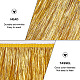 10 m langes Spitzenband aus Polyester mit Quasten OCOR-WH0046-67-4
