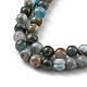 Rondes apatite naturelle perles brins G-K068-02-5mm-3