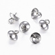 304 ciondolo a forma di spilla con perle a forma di tazza in acciaio inossidabile STAS-G161-27A-1