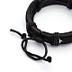 Adjustable Cord Bracelets BJEW-M117-09-3