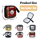 DICOSMETIC 7Pcs 7 Colors Iron Headphone Storage Bag AJEW-DC0001-19-2