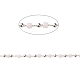 Chaînes de perles de verre faites à la main de 3.28 pied X-CHC-F008-A23-P-2
