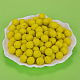 Round Silicone Focal Beads SI-JX0046A-134-3