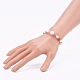 Polymer Clay Heishi Beaded Stretch Bracelets BJEW-JB06027-01-4