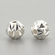 925 Sterling Silver Beads STER-S002-09-6mm-2