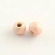 Perles rondes en bois X-WOOD-Q017-6mm-04-LF-1
