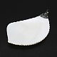 Gros pendentifs de coquille PEAR-F006-04B-2