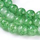 Spray Painted Glass Beads Strands GLAA-A038-D-45-3