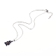 Alloy Enamel Pendant Necklaces for Halloween NJEW-JN03342-2