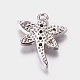 Long-Lasting Plated Brass Micro Pave Cubic Zirconia Charms ZIRC-L072-63P-2