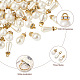 Sparkeads 120 Uds. 3 colgantes de perlas acrílicas de estilo y colgantes de plástico abs FIND-SK0001-01-3