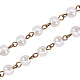 Handarbeit rund Glasperlenketten Perlen für Halsketten Armbänder machen X-AJEW-JB00035-02-4