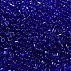 Perles de rocaille en verre de couleurs transparentes X-SEED-S042-11A-06-3