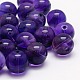 3-Hole Dyed Glass Round Beads GLAA-N0003-12mm-03B-2