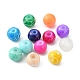 720Pcs 12 Colors Drawbench & Crackle Style Glass Beads Strands DGLA-FS0001-02-4