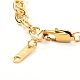 Brass Mariner Link Chains Bracelet BJEW-JB06986-5