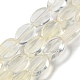 Brins de perles de verre en pierre de pastèque jaune G-M420-H16-03-1