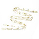 Brass Paperclip Chains CHC-T012-09LG-3