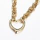 304 Stainless Steel Cable Chains Jewelry Sets SJEW-P122-04G-2
