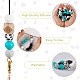 Pandahall DIY Bracelet Pendant Decoration Making Kit DIY-TA0004-26-5