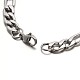 Boy's 304 Stainless Steel Mother-Son Figaro Chain Bracelets BJEW-E233-04P-2