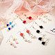 Ensembles de fabrication de boucles d'oreilles SunnyClue DIY Flower pendantes DIY-SC0001-36-5