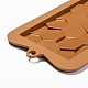 Moldes de silicona de calidad alimentaria para chocolate DIY-F068-04-4