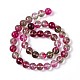 K9 Glass Imitation Cherry Quartz Beads Strand GLAA-G086-01C-3
