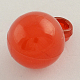 Imitation Jelly Acrylic Round Charms JACR-Q001-M01-3