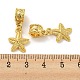 Ciondoli pendenti europei in lega di stile tibetano PALLOY-F199-41G-3