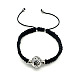 Bracelet de perles tressées en alliage de zinc avec cordons en nylon VT5525-1
