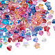 Perle di vetro placcate craftdady EGLA-CD0001-01-4