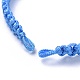 Плетеные шнур нейлона для поделок браслет материалы AJEW-M001-07-3