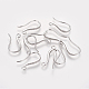 Brass Micro Pave Cubic Zirconia Earring Hooks ZIRC-E162-20P-2