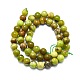 Natural Green Opal Beads Strands G-K245-A17-A04-2