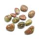 Perles de pierres précieuses en unakite chinois G-S218-03-1