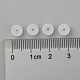 Perles de boule en acrylique transparente FACR-R021-6mm-16-4