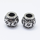 316 Surgical Stainless Steel European Beads STAS-O102-02AS-1