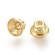 Apetalous Brass Bead Caps X-KK-F769-24G-1