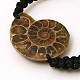 Bracelets de perles de pierres précieuses tressés BJEW-C357-M2-3