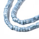 Brins de perles de coquillages naturels de troca X-SHEL-S278-027I-3