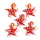 Colgantes artesanales de lampwork&nbsp;LAMP-C015-02H-1