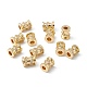 Perles de cubes zircone en laiton  KK-B066-15G-3