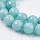 Chapelets de perles de jade naturel X-G-R166-10mm-20-3