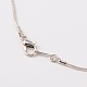 Alloy Natural Gemstone Pendant Necklaces NJEW-JN00907-4