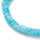 Polymer Ton Heishi Perlen Stretch Armbänder BJEW-JB05498-03-3